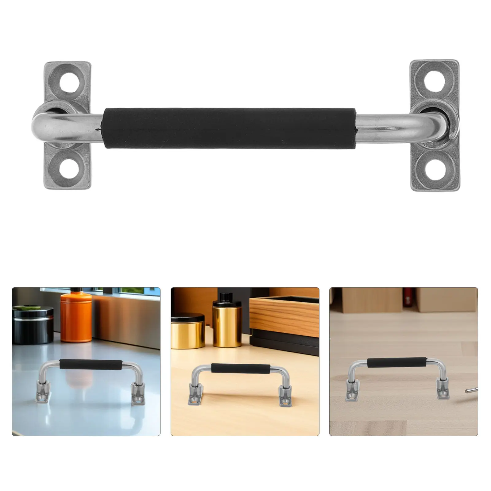 

Усиленная складная ручка из нержавеющей стали для инструментального ящика, эргономичная рукоятка, сменная ручка для переноски, крепление для кейса/ящика для инструментов