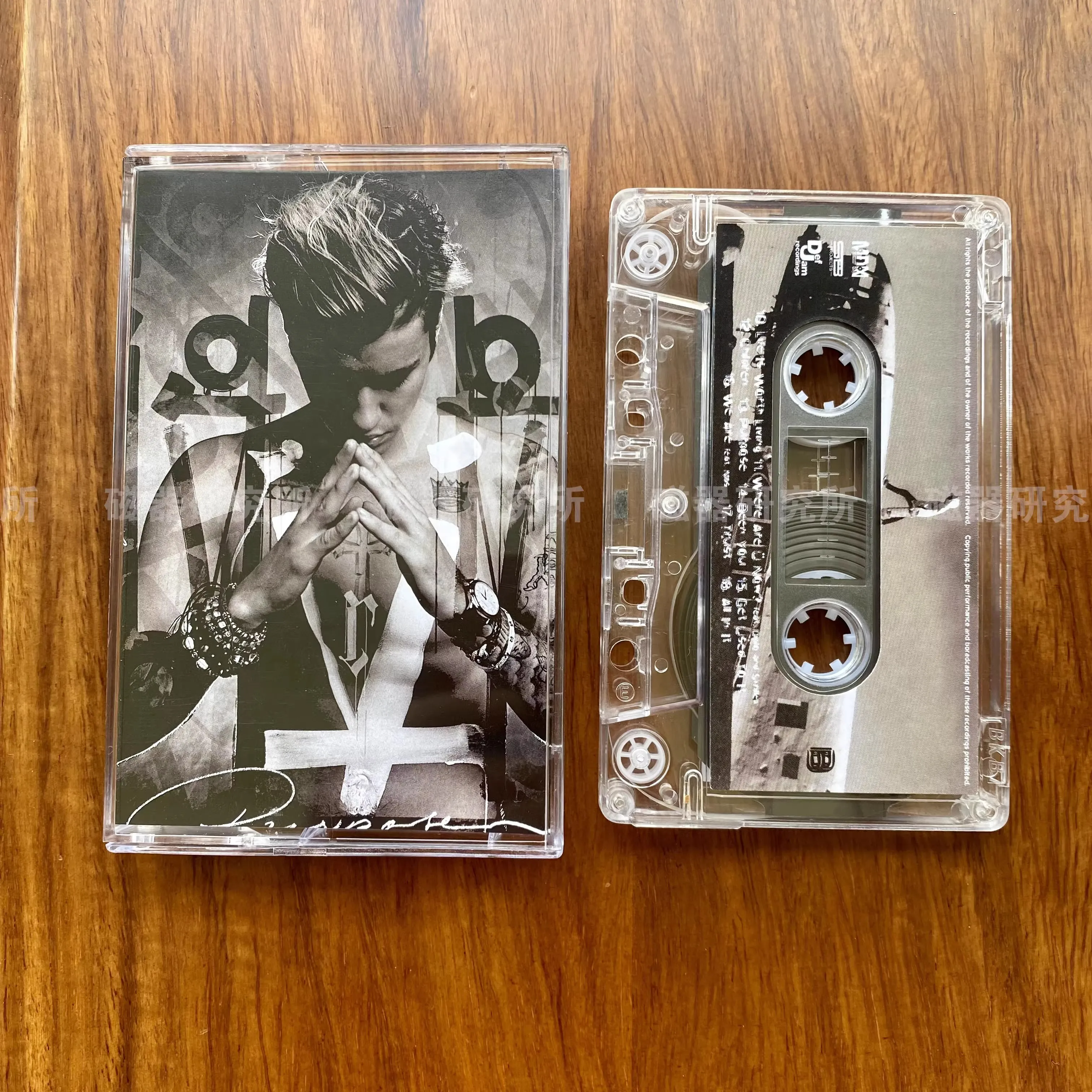 Retro Justin Bieber Music Magnetic Tape Purpose Album Cosplay