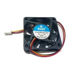 Ventilador de CC sin escobillas para PC, Enfriador de refrigeración de alta calidad, 6cm, 3 pines, 12V, 60mm x 15mm, 6015