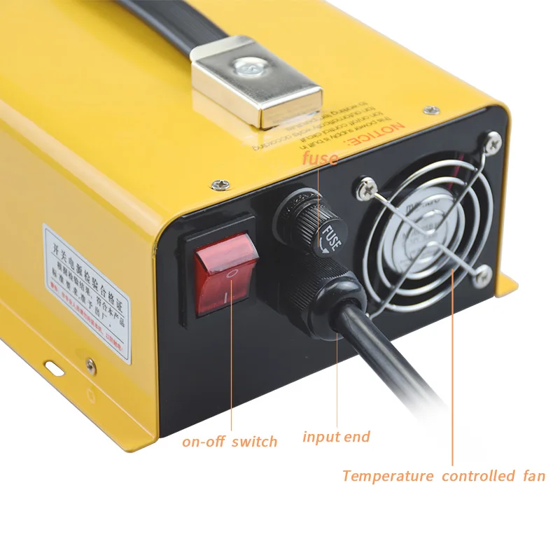 Imagem -02 - Carregador de Bateria Ácido ao Chumbo para Carregamento Rápido Tensão e Corrente Ajustáveis 14.5v 29v 43.5v 58v 72.5v 87v 1000w