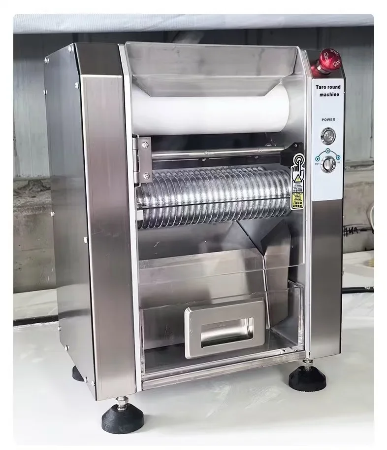 Boba Pearl Rolling Machine High Capacity Tapioca Pearls Making Machine Tapioca Starch Round Pearls Ball Forming Machine