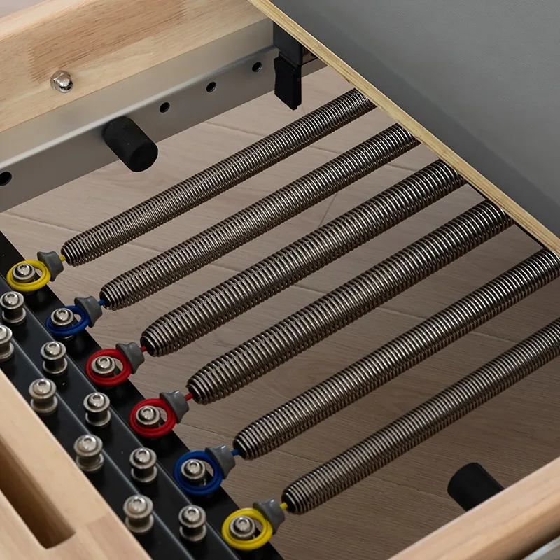 Opvouwbare multifunctionele pilates-set met timer, YTYIN Ab Roller en Reformer Board voor thuistraining