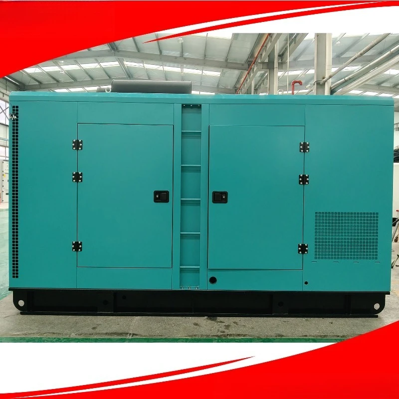200KW Heavy Duty Truck Gas Open Rack, Silent Box Generator Set