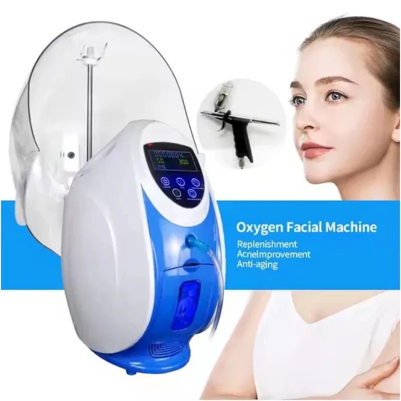 

Professional Multifunction Oxygen O2 to Derm Facial Machine Airbrush Jet Peel O2toderm Machine Oxygen Facial Mask Home