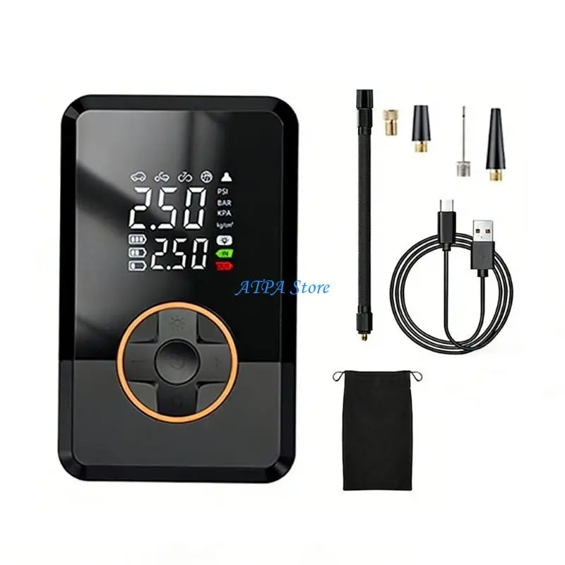 

U13C Fast Wireless Inflation Unit With Type C Charging Port And 19mm Cylinder For Efficient Operation
