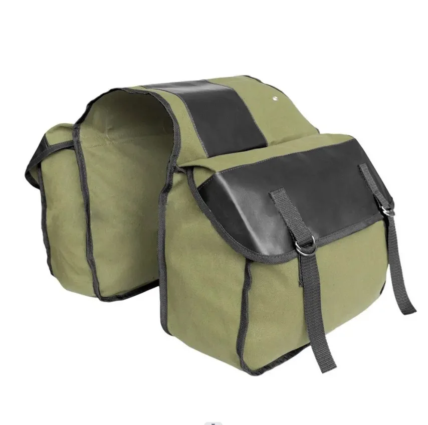 Hot bike motorcycle after wear-resistant waterproof hanging bag travel bag outdoor riding car canvas bag