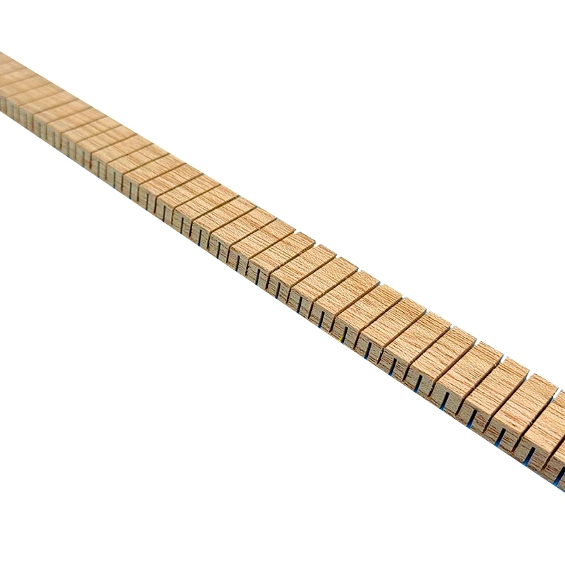 20x Guitar Dual Kerfed Lining kerfing strip double slotted notched Lining binding mahogany  luthier 360x17x6mm builder