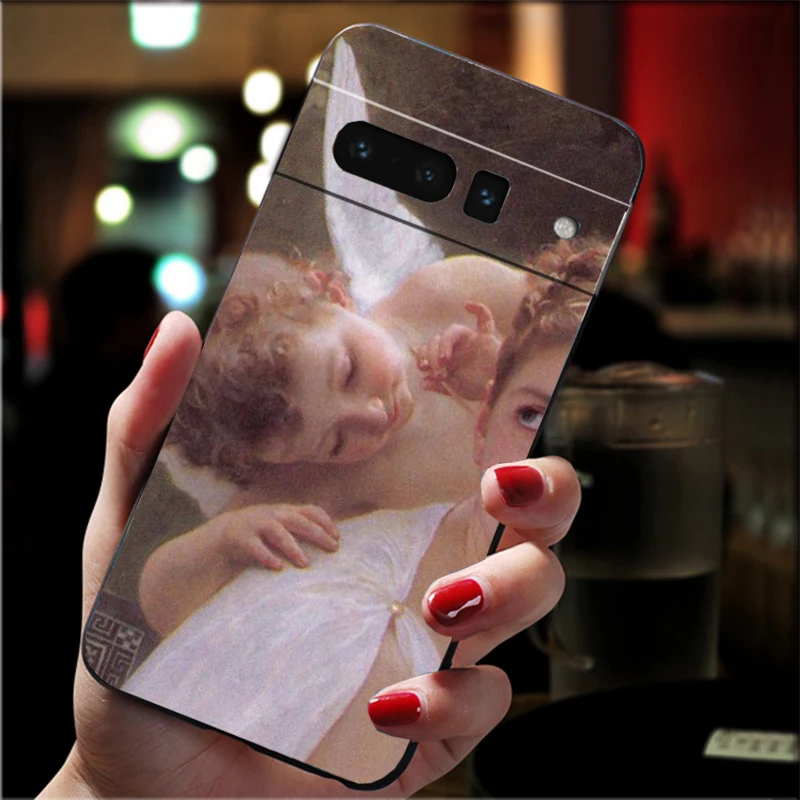 

Phone Case For Google Pixel 10 9 Pro XL 9A 8 7 6 Pro Pixel 8A 7A 6A Pixel 8 7 6 5 Plaster Statue David aesthetic Art