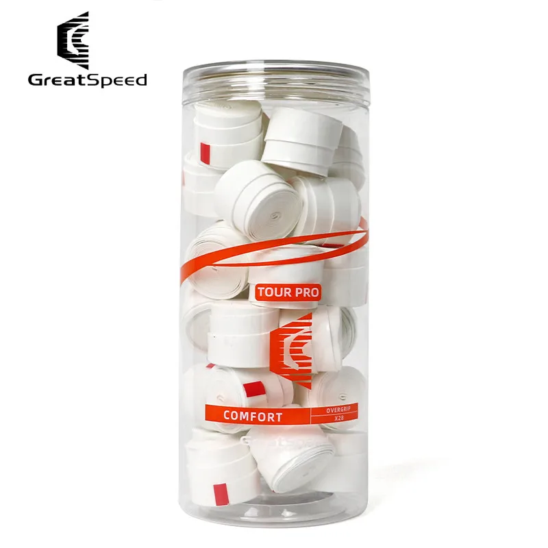 28 قطعة شريط قبضة المضرب، بولي يوريثان فائق اللصق، كبير الحجم لمضرب كرة الريشة للتنس، مجداف كرة البيسبول، مقبض رقيق ماص للعرق وسهل #3