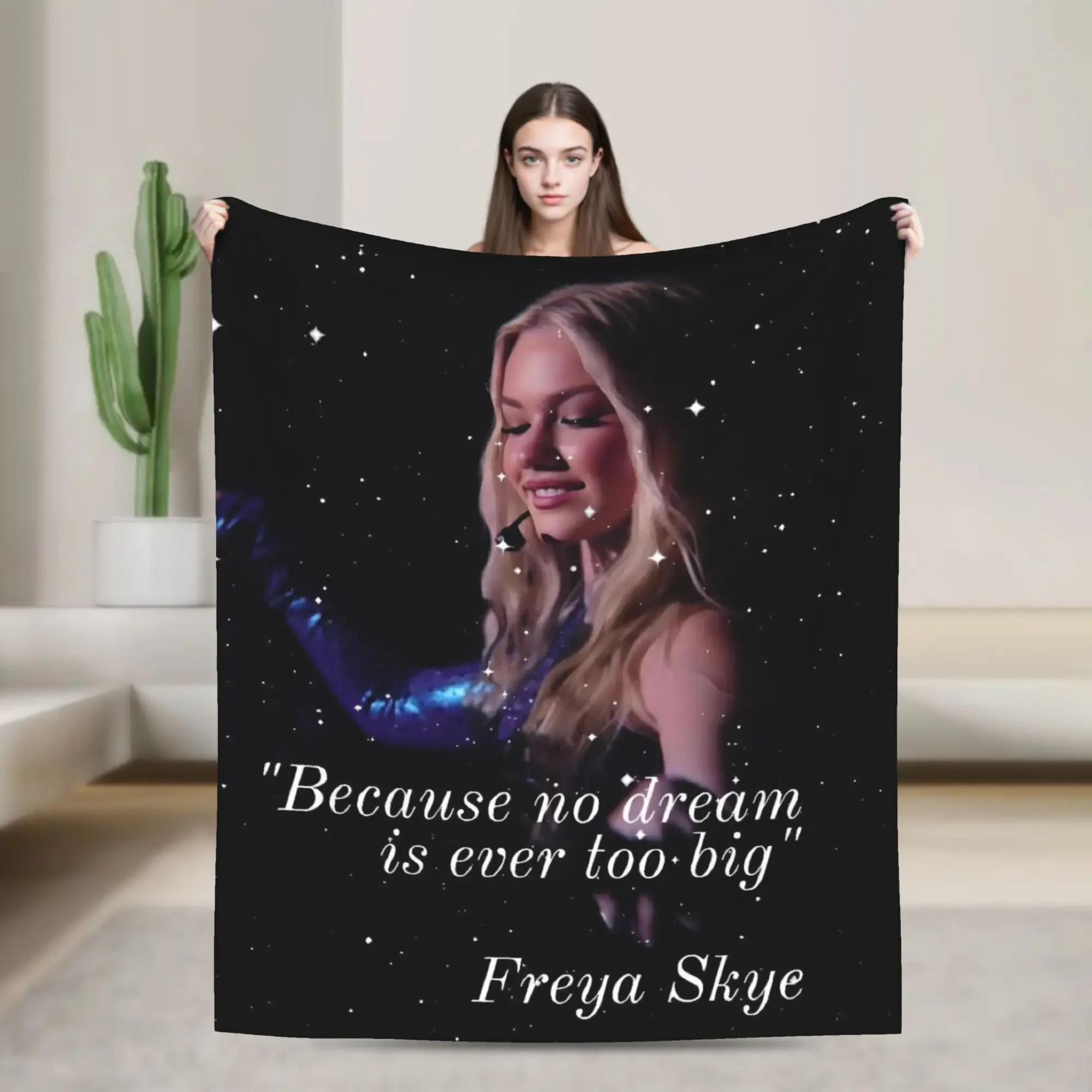 

Плед Freya Skye Singer Tour: Теплый, уютный, пушистый плед для дивана, кровати. Доступны разные размеры.