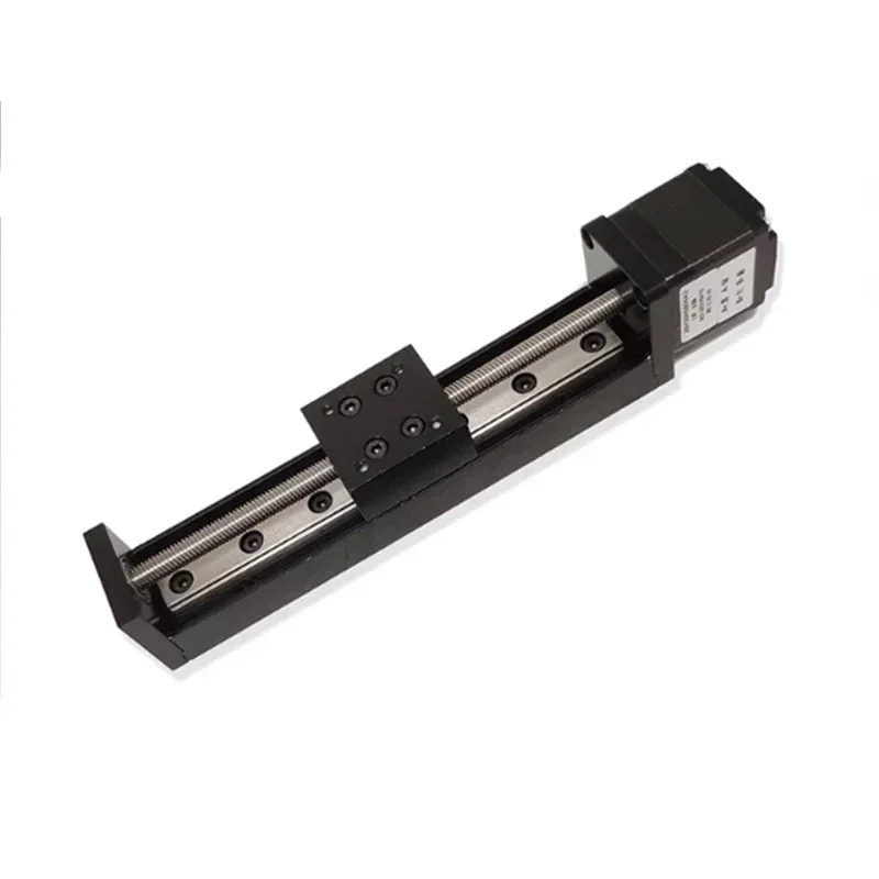 T-type Mini Linear Motor Stage Linear Rail Slide CNC Sliding Table XYZ Axis & Nema11 Motorized Linear Motion Stage 5kg Load