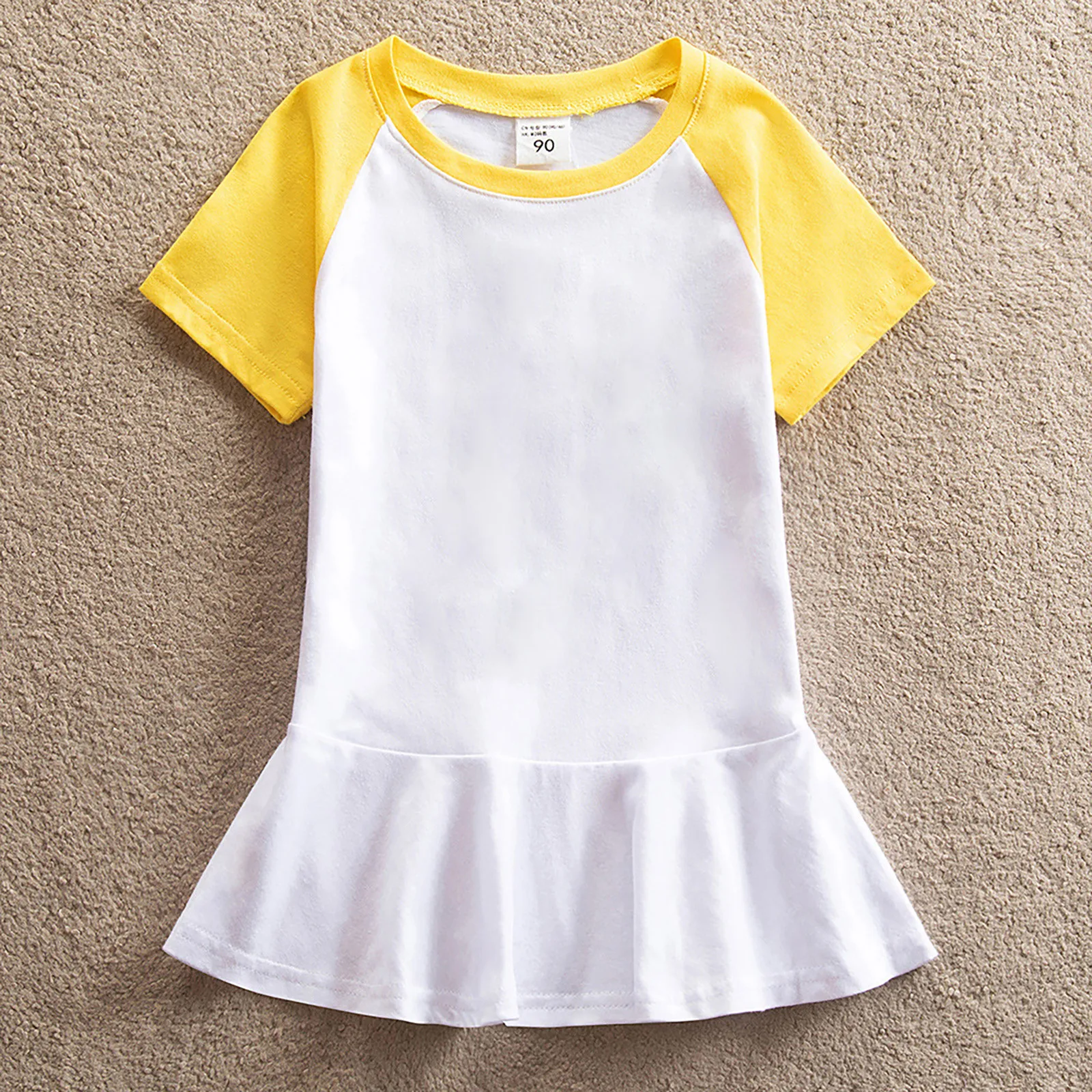 

Kids Toddler Girls Tennis Dress Sports Active Outfit Summer Short Sleeve Dress Athletic Skirts Girls Summer Clothes New 1-7Years