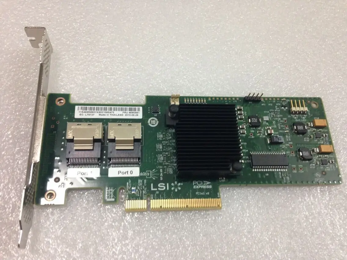 

RAID-контроллер IBM ServeRaid M1015 46M0861 SAS/SATA PCI-e = LSI SAS9220-8i