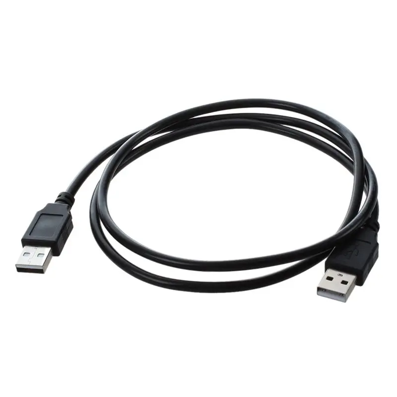 

1m High Speed USB 2.0 Shielded A Male to A Male Cable Lead Black