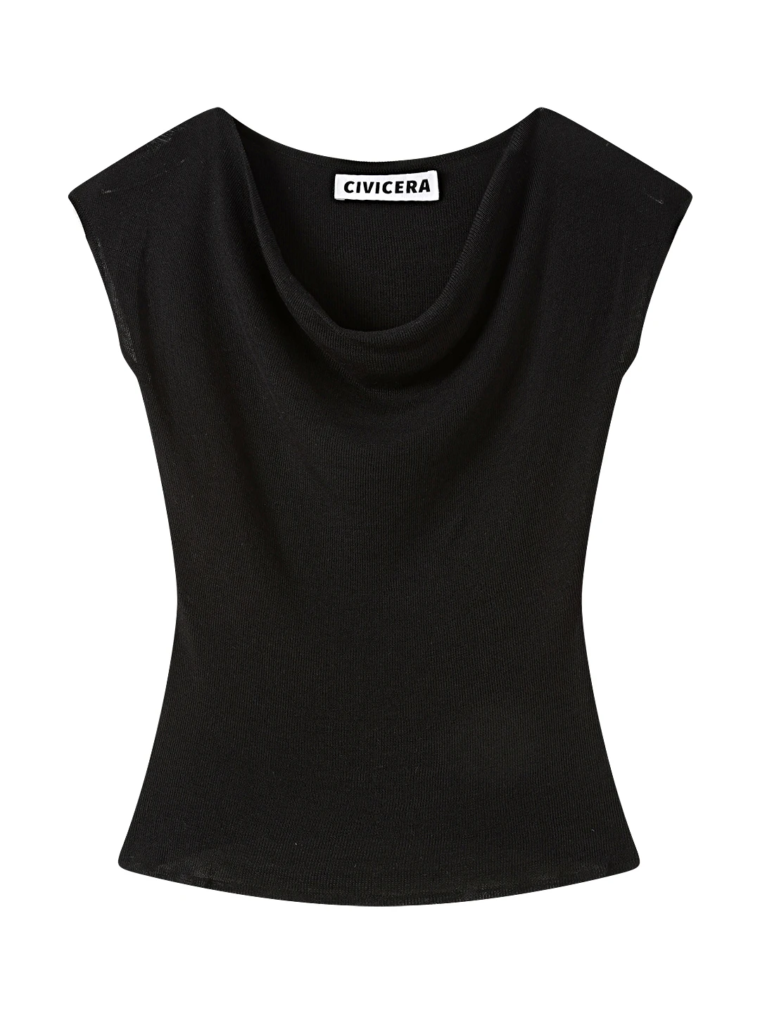 เสื้อถัก CIVICERA Unique Sli Svel สำหรับผู้หญิง แฟชั่นฤดูร้อน ทรงเข้ารูป คอปก ผ้าคอตตอนผสม เหมาะสำหรับใส่ไปทำงาน