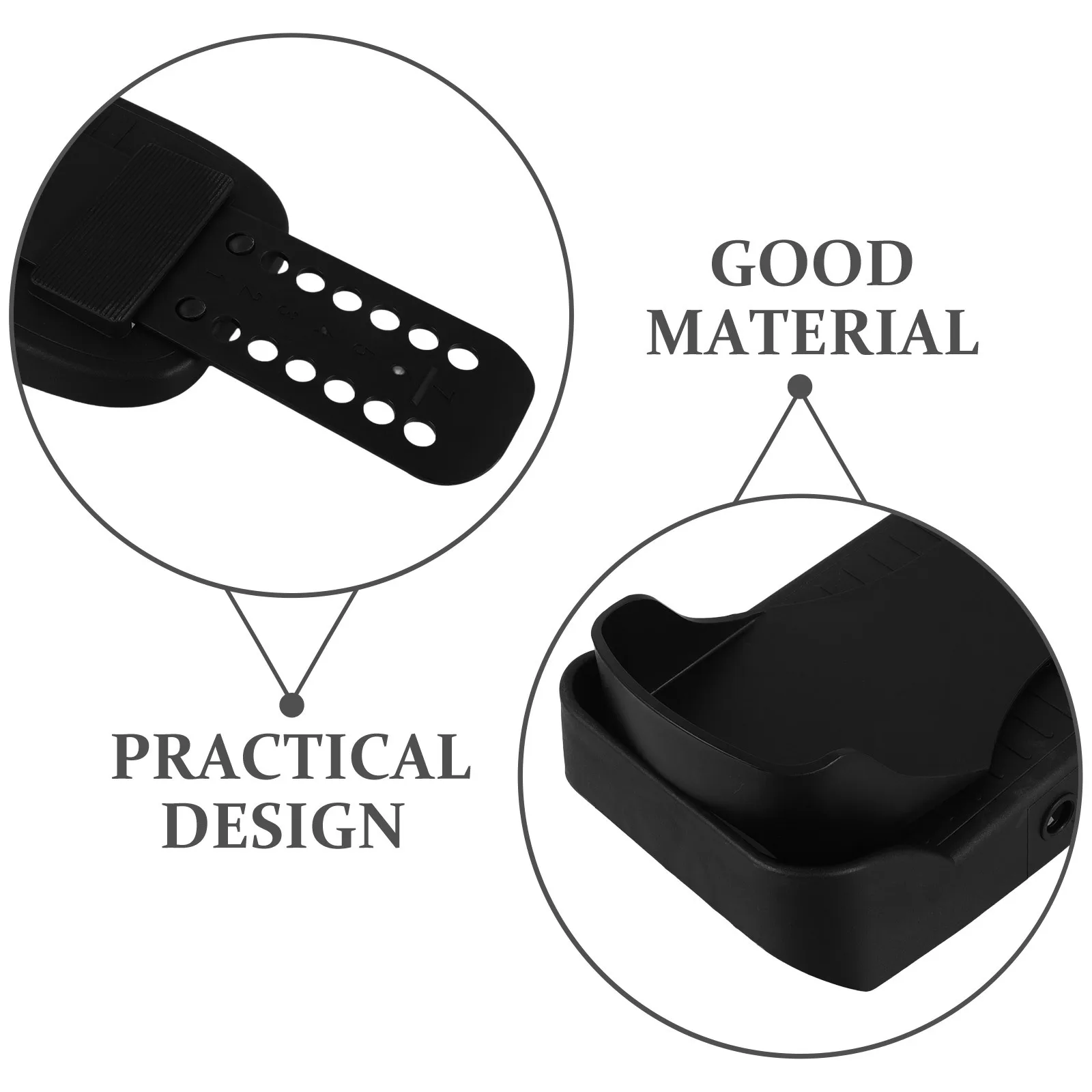 

1 Pair Universal Rowing Machine Pedal Indoor Exercise Footrest Anti-Skid Fitness Replacement Accessory For Home Workout Bikes