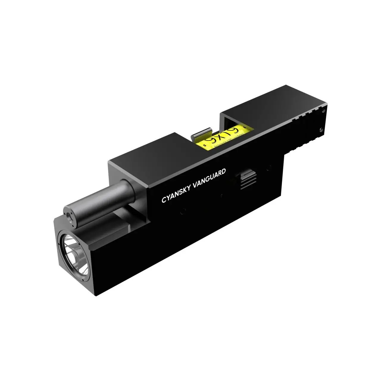 Cyansky Vanguard Loaded Dual Light Source EDC Flashlight 1500 Lumens Torch Light