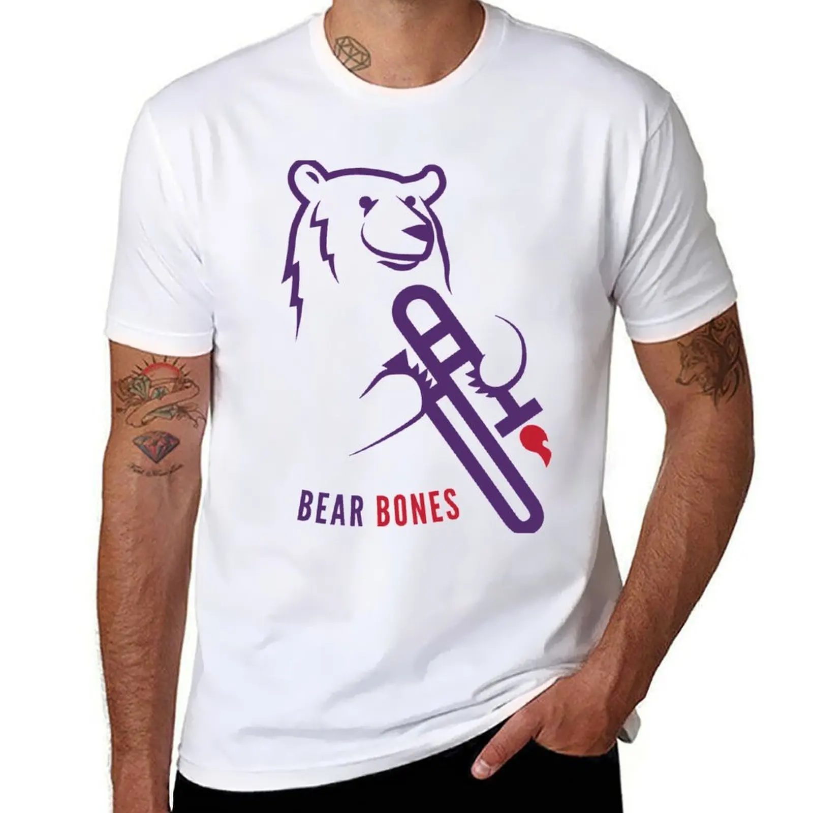 

Bear Bones T-Shirt graphic t shirts for man t shirts cotton 100% T-Shirt