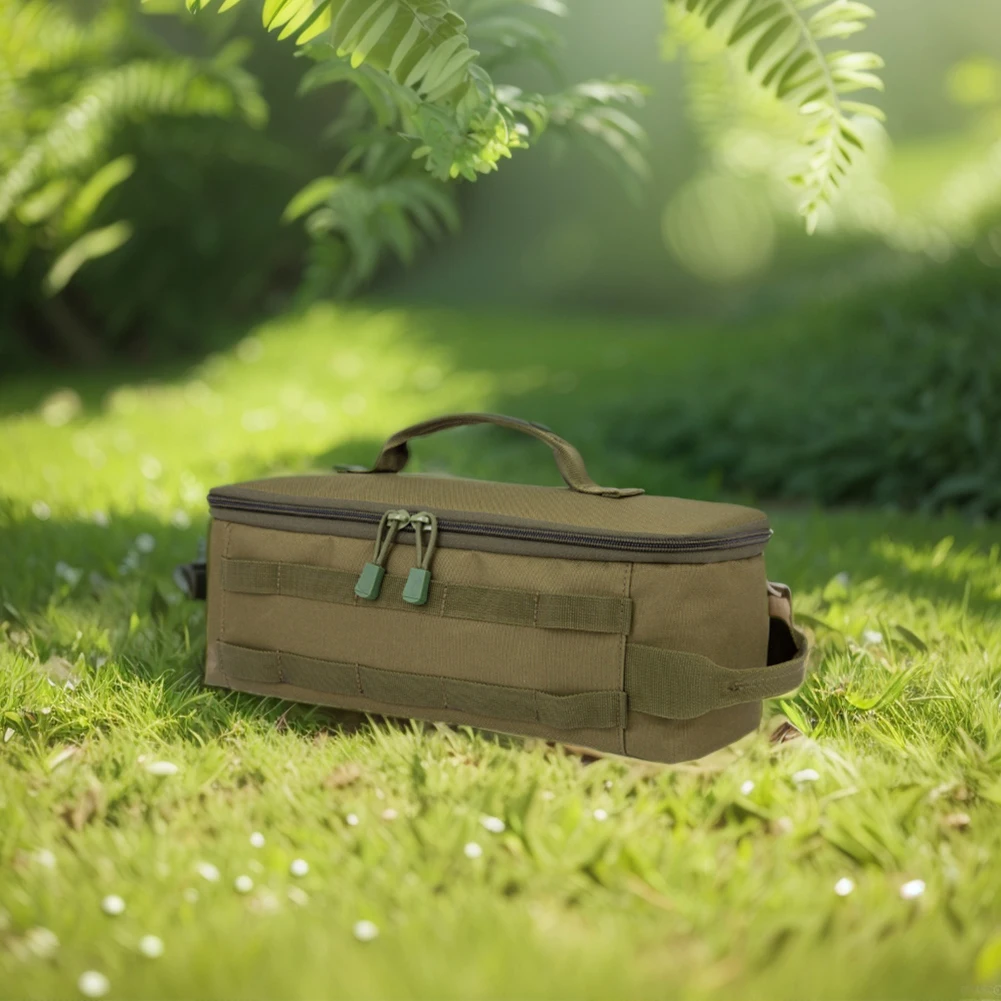 Outdoor-Camping-Organizer-Tasche, Bestecktasche, Picknick-Kochgeschirr-Set, Große Kapazität für Camping und Wandern 2025
