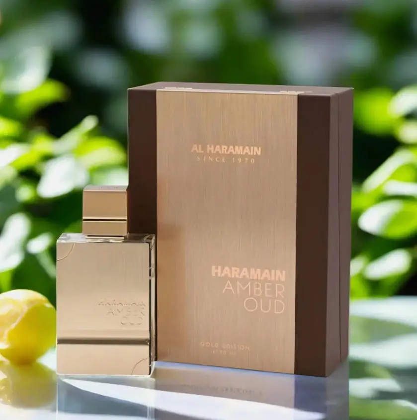 Amber Oud Gold Edition Eau De Parfum Spray 60 ml (2 oz) - Perfume árabe unisex para mujeres y hombres, Colonia ámbar de larga duración con
