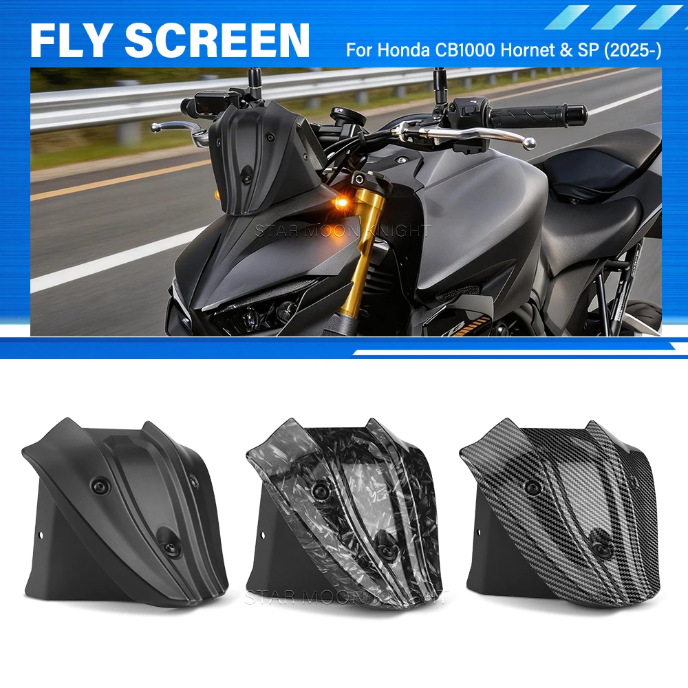 For Honda CB1000 Hornet CB1000 Hornet SP 2025- Mini Windshield Front Fly Screen Deflector Fairing Motorcycle Accessories