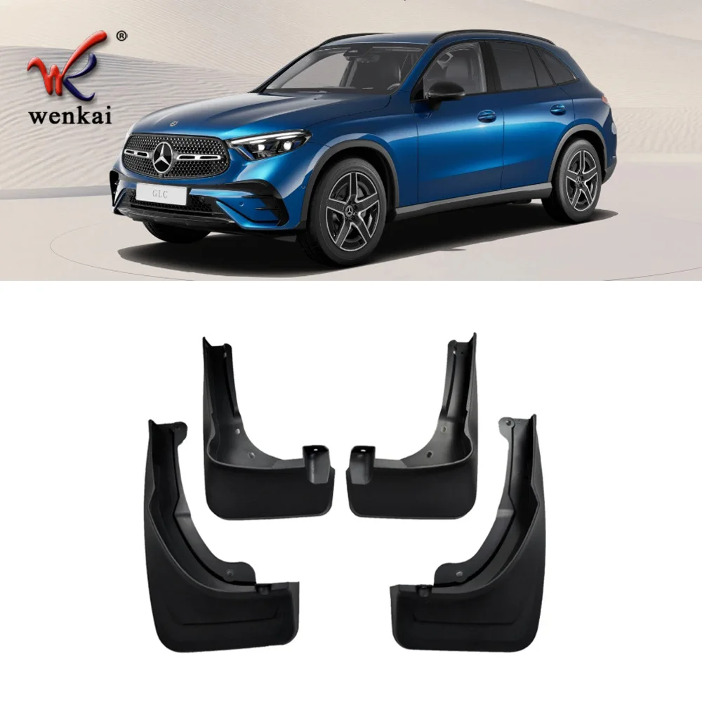 

Брызговики, брызговики для Mercedes Benz GLC260 GLC300 X254 2023 2024, аксессуары