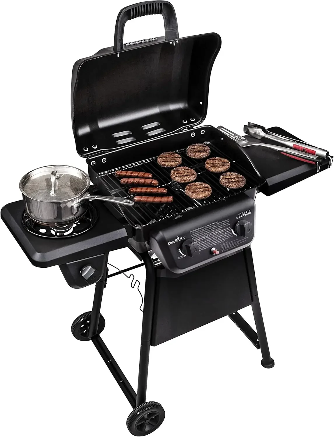 

Classic Series™ Convective 2-Burner with Side Burner Propane Gas Stainless Steel Grill - 463672817-P2 NEW