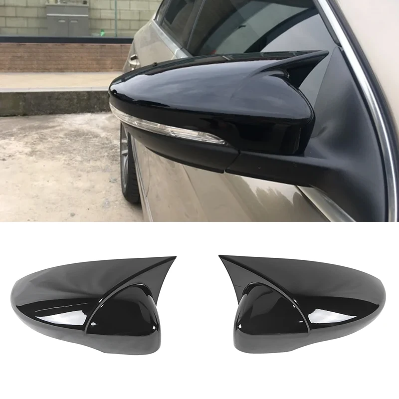 

For VW JETTA MK6 Volkswagen Passat B7 Scirocco Beetle CC Eos Accessory Case Car Shield 2Pcs Car Side Wing Rearview Mirror Cover