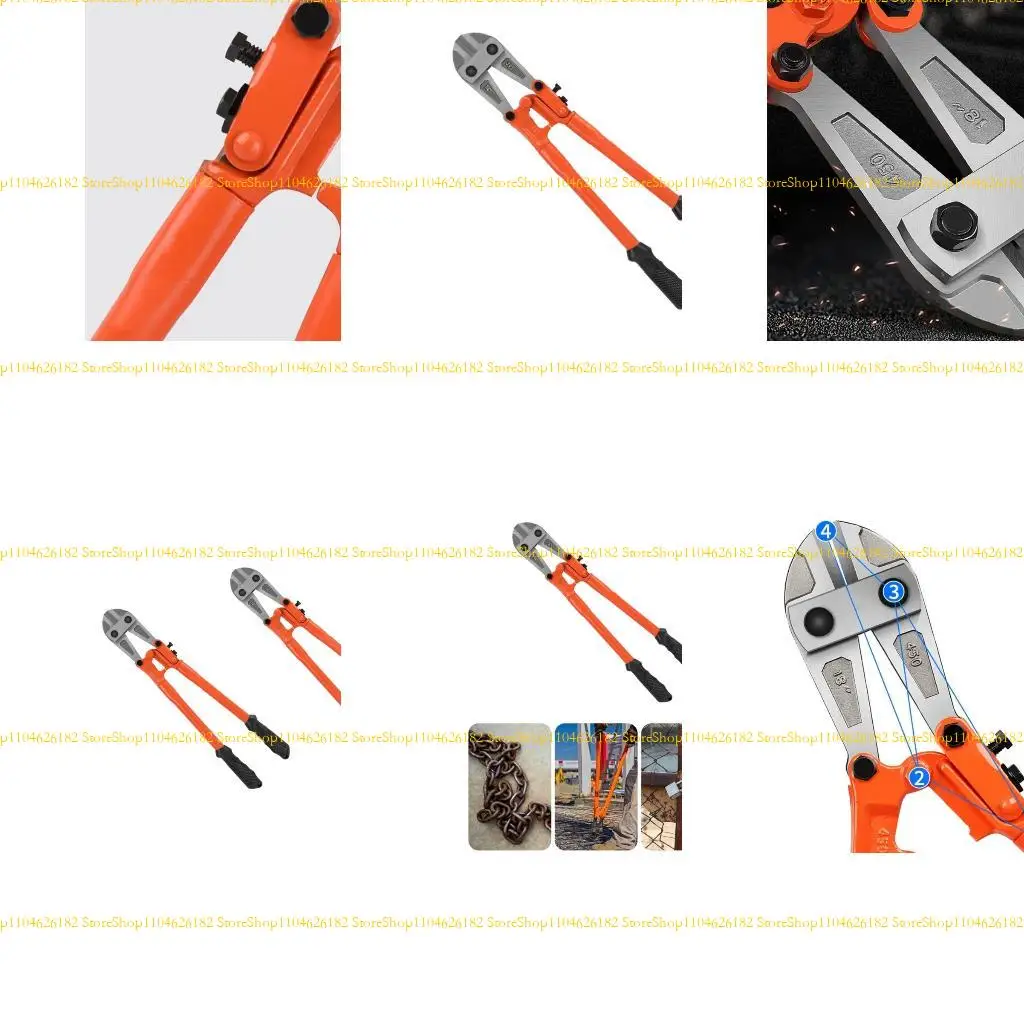 

Q2Q4 14/18 Inch Bolt Cutter Heavy Duty Thicken Wire Cutting Pliers Cut Lock Chain Steel Labor Saving Cutters Hand Tools