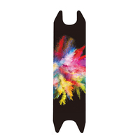 Self-Adhesive Scooter Pedal Sandpaper Footboard Sticker PVC Waterproof For Ninebot MAX‑G30 Aloof/Camouflage/Graffiti Tape