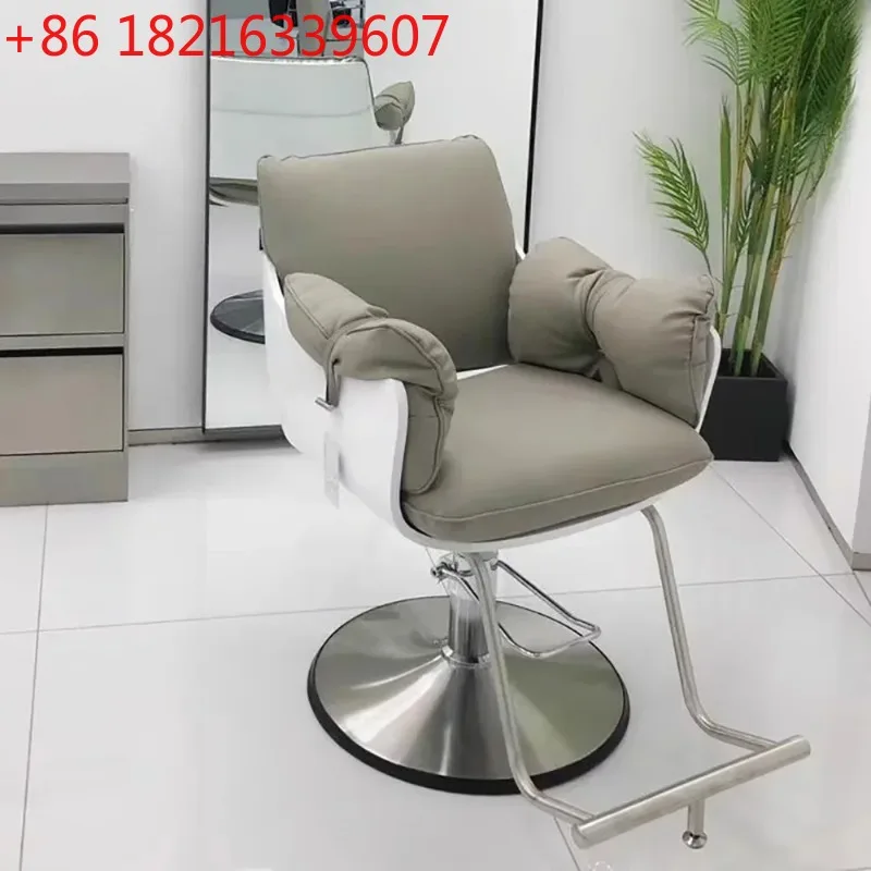 YAO  Nordic Barber Chair Aesthetic Beauty Comfortable Luxury Hairdresser Chair Trendy Personalized Kapperstoel Hair Furnitu