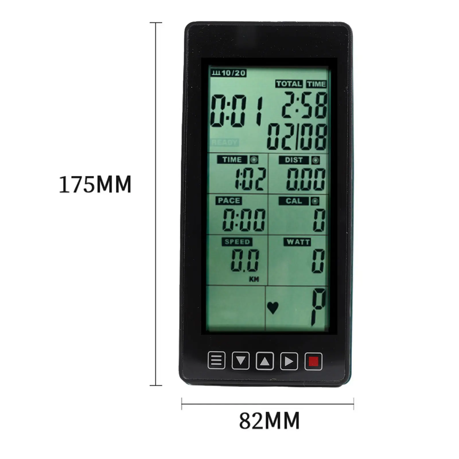 Speed Monitoring Device for Exercise Bikes Tracks Time Speed Distance and Calories for a More Effective Workout