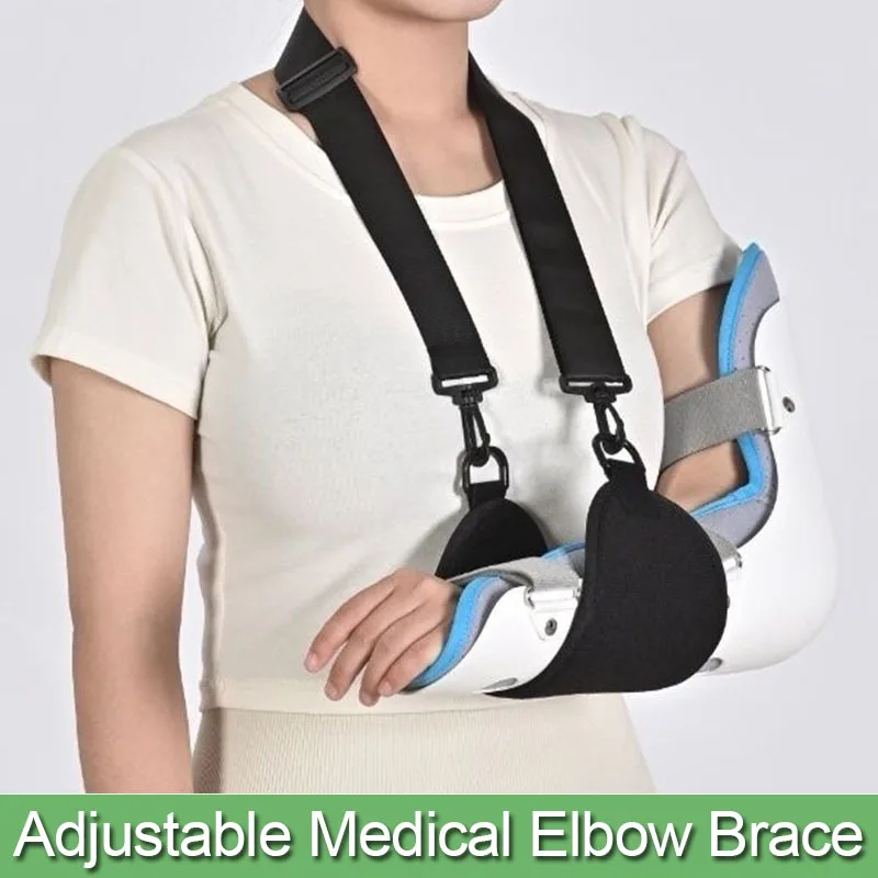 

Adjustable Medical Elbow Brace-For Arm Fracture Correction Forearm Sling Rehabilitation Orthopedic Brace