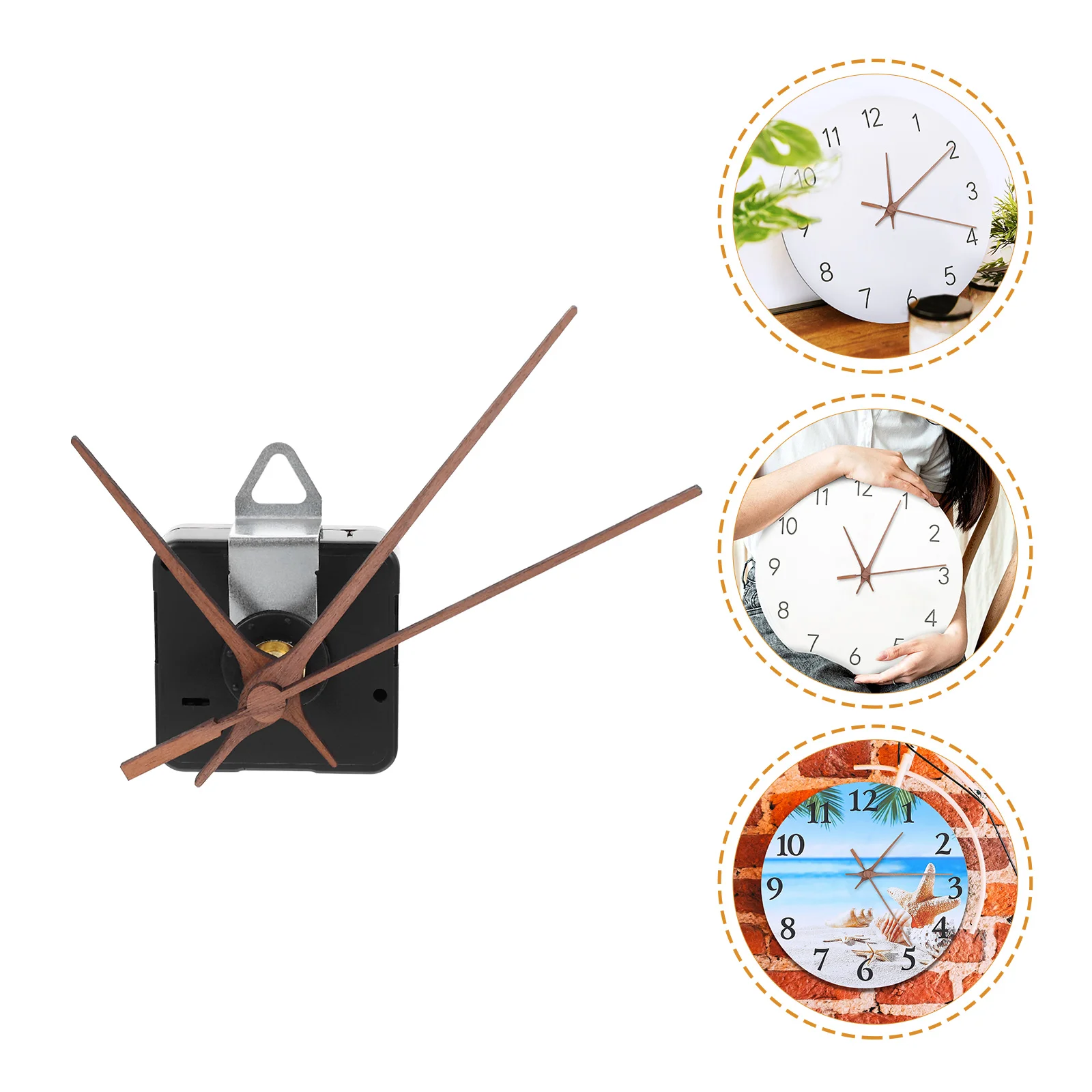 

Quartz Clock Movement Replacement Mechanism Silent Wall Mechanisms Kit Large Diy