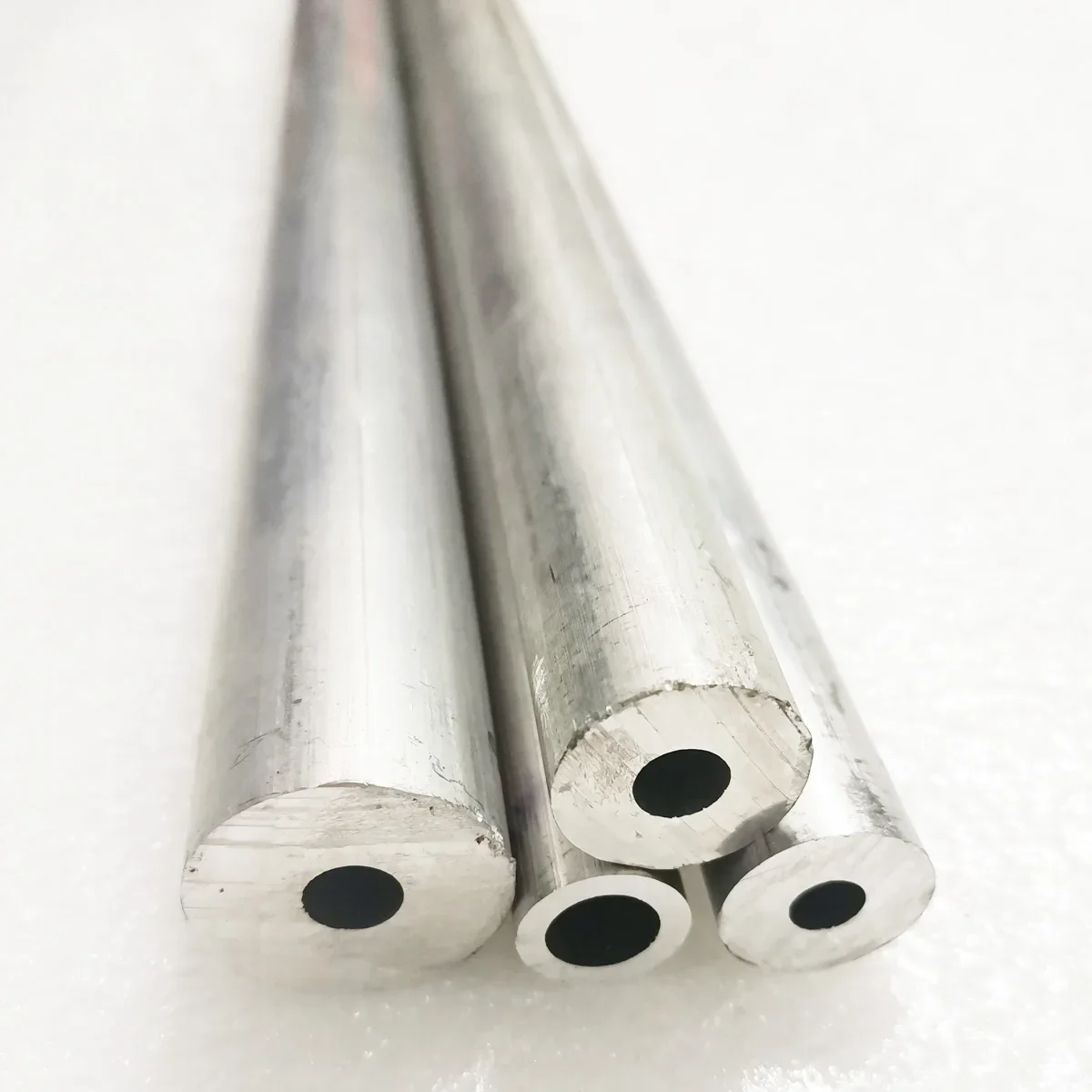 6061 Aluminum Tube Pipe Hollow Alloy Shaft Sleeve Pole CNC Plumbing DIY Tool Parts Metal Wholesale Length 240/490mm