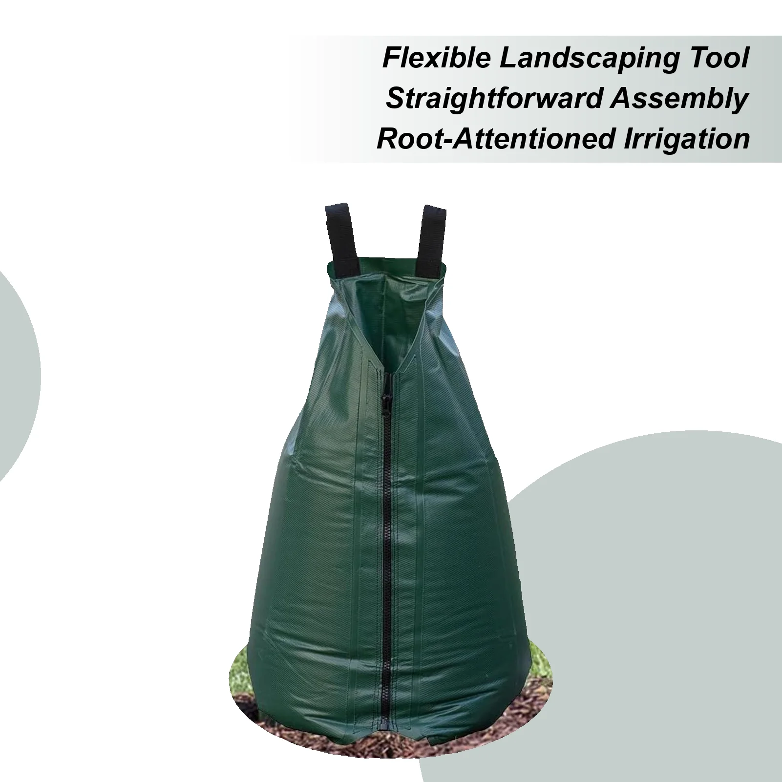 

20-галлонный мешок для полива деревьев, мешок для воды, оборудование для подачи деревьев, медленное высвобождение для роста корней кустарника, сада, двора, лужайки, патио, парка