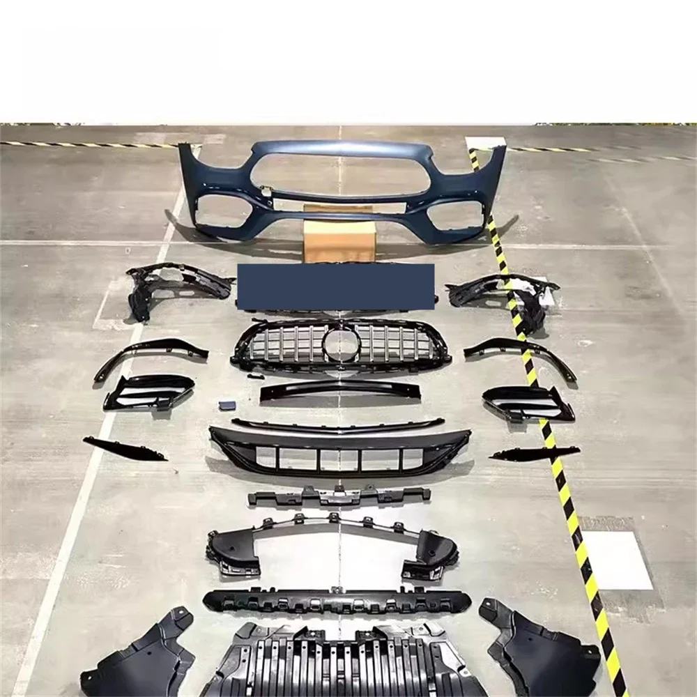 

Car surround Body Kit Front Rear Bumper Assembly grill fog lamp cover For 2021 Mercedes-Benz E class W213 modified E63 AMG