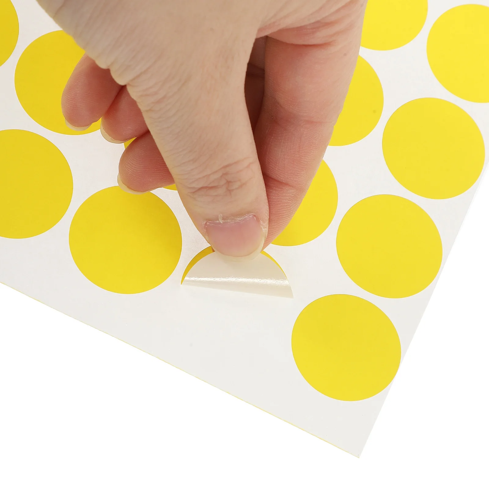 10 fogli adesivi a punti piccoli etichette adesive per codifica buste sigillanti etichette rotonde punti pennarelli per codifica circolare vendono imballaggi