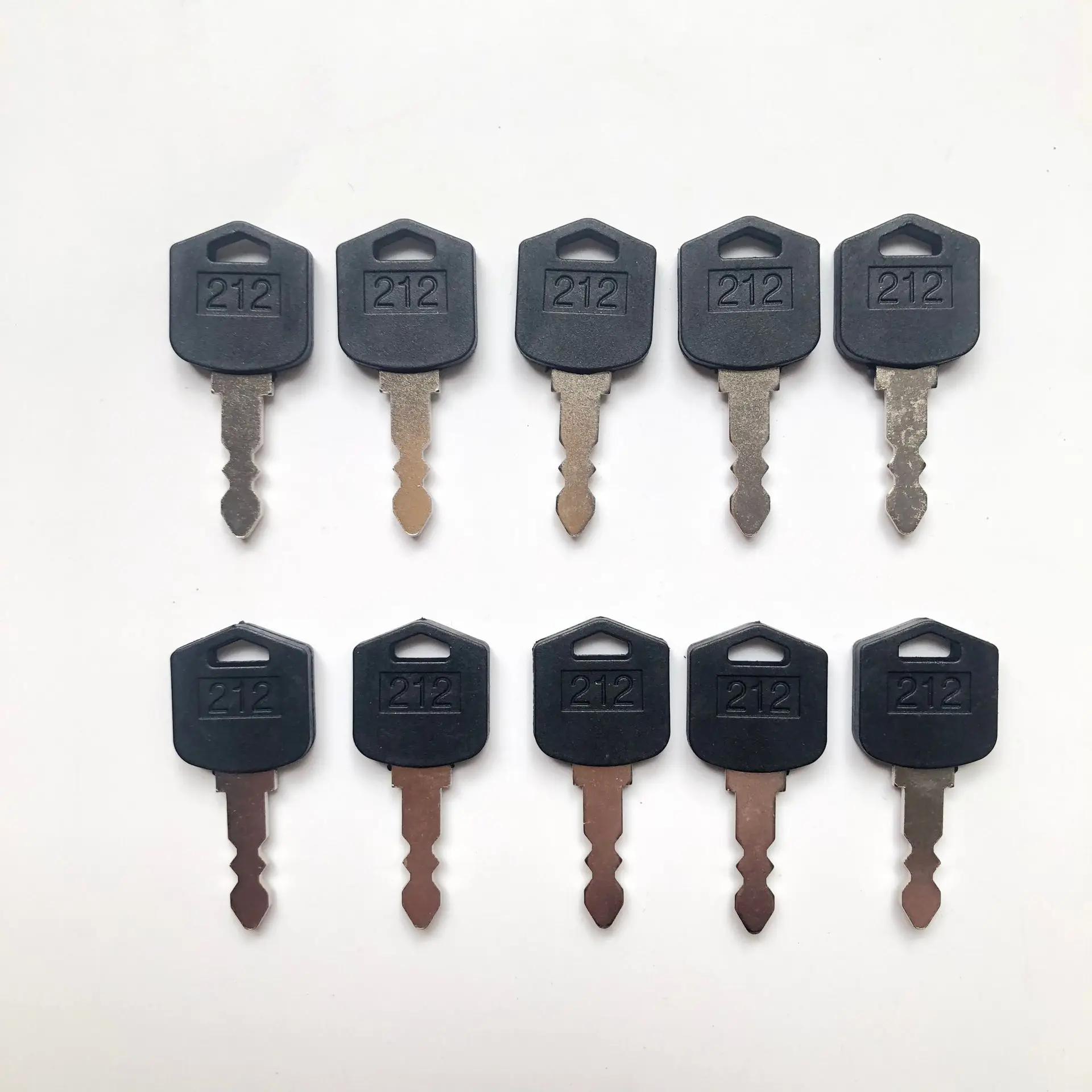 10PCS 212 Key D554212 Ignition Key for Daewoo Forklift