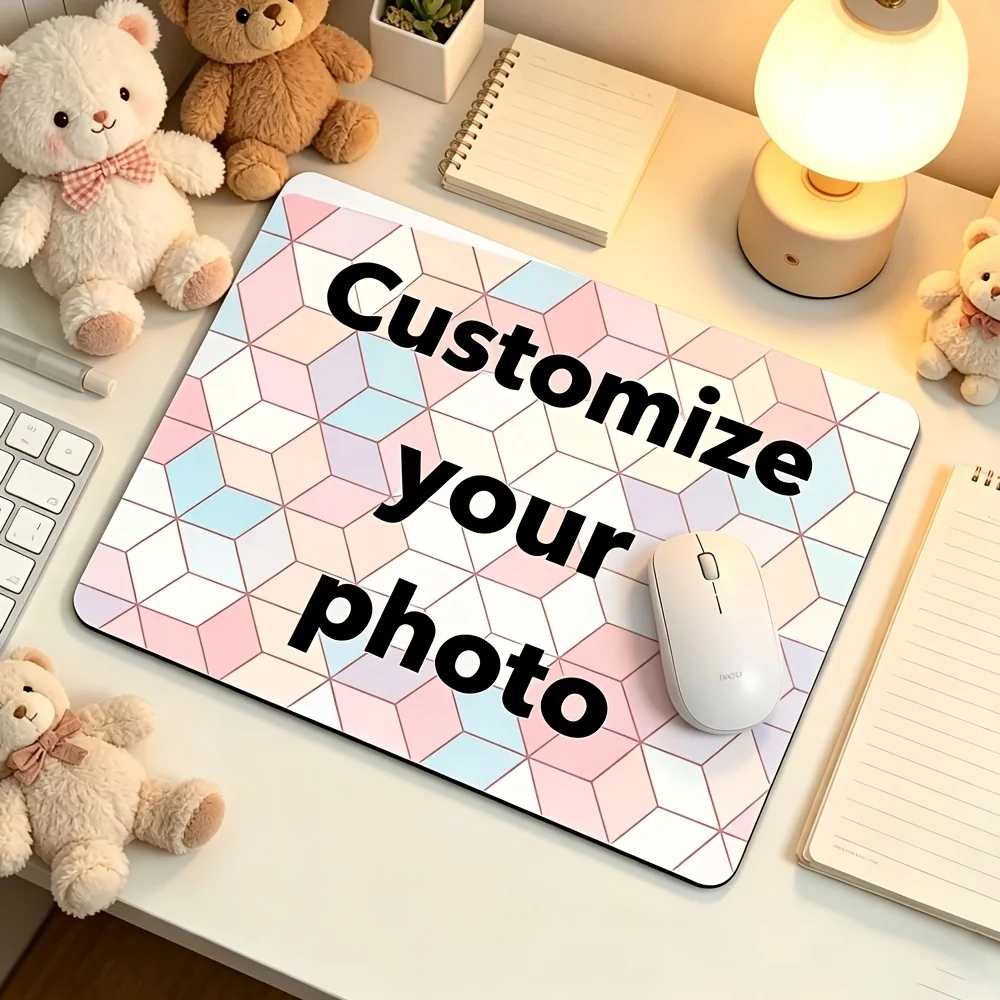 Custom Mouse Pad - Personalized Design, Non-slip and Heat-resistant Desk Mat for Office and Gaming, Rectangular Size