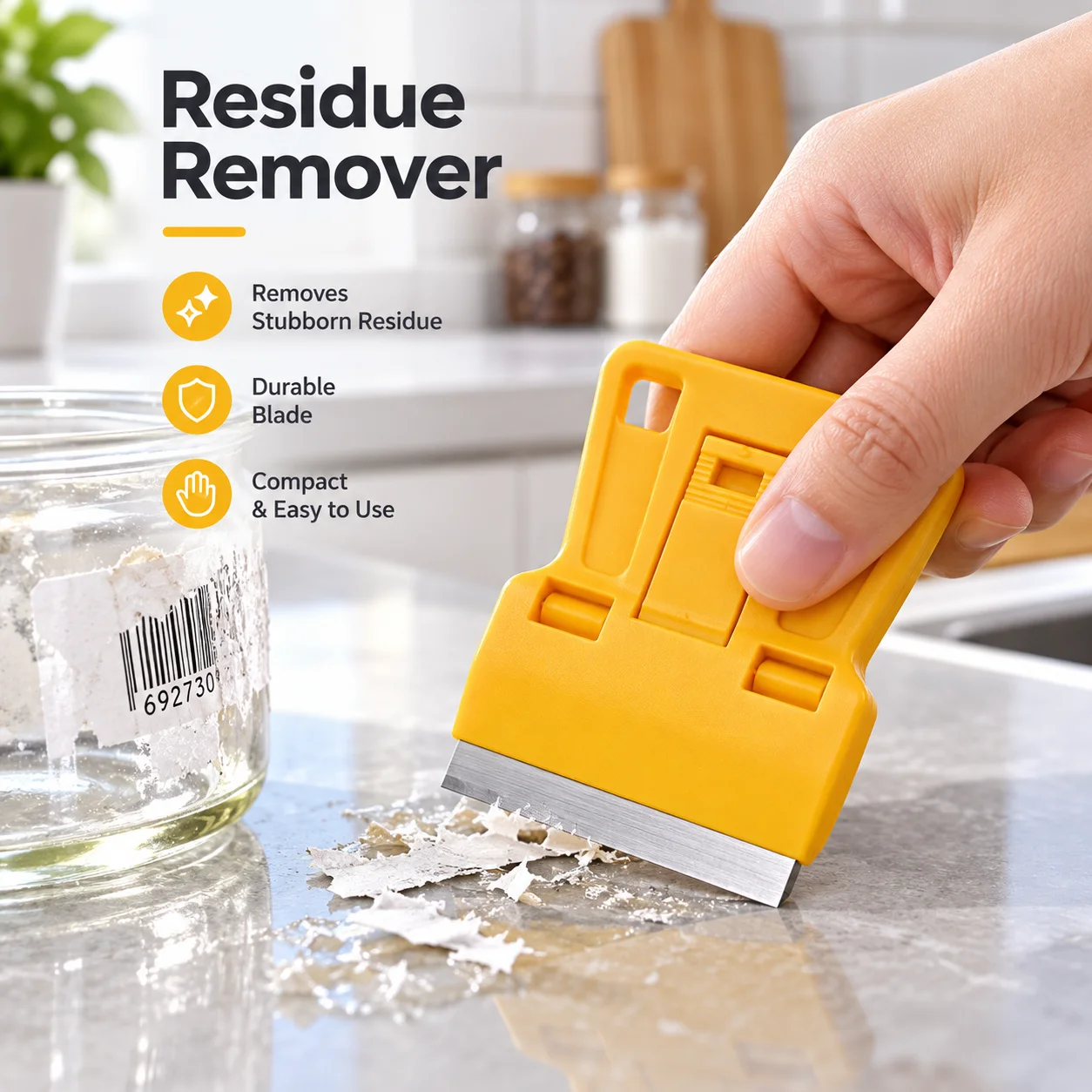 Mini Scraper Scraping Off Stickers Paint And Old Glue  Glass And Car Window Film Adhesive Remover Nail Art Scraper Accessories