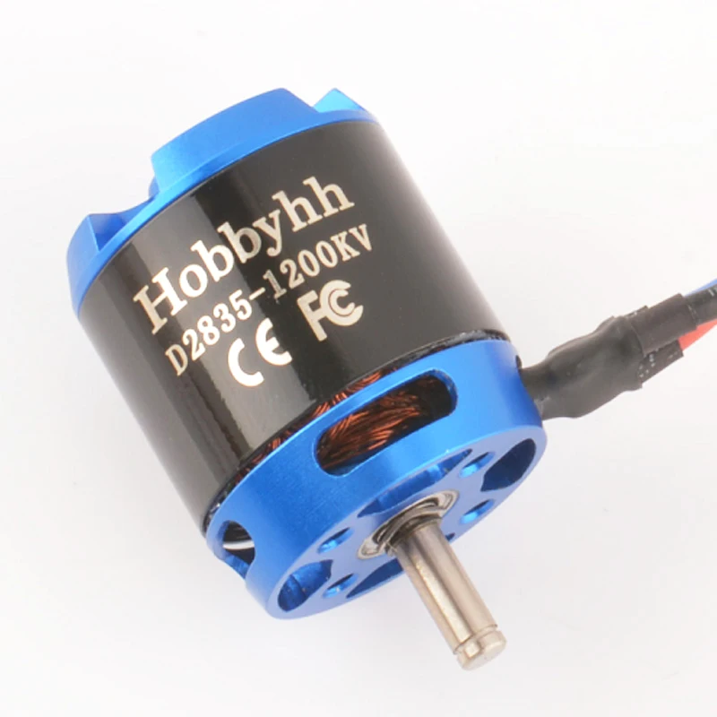 Hobbyhh 2835 silnik bezszczotkowy 1200kv moc 295W z wtyczką 3.5mm wyposażony W 30A ESC dla DIY szybowiec samolot i UAV