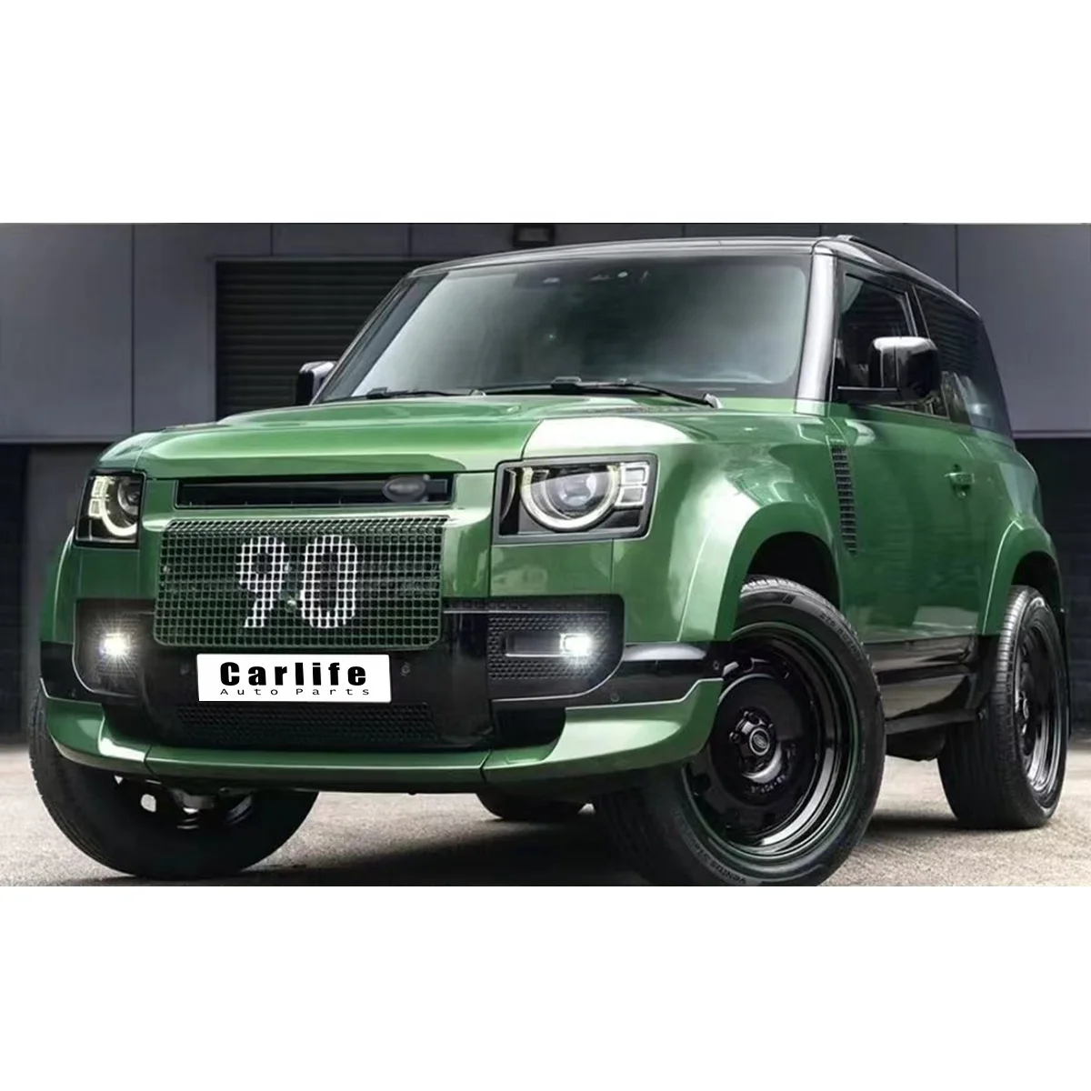 L663 تصميم جديد لشبكات السيارات لاند روفر ديفندر 90/110/130 L663 2020 2021 2022 2023 ترقية نموذج النمط الحضري #5