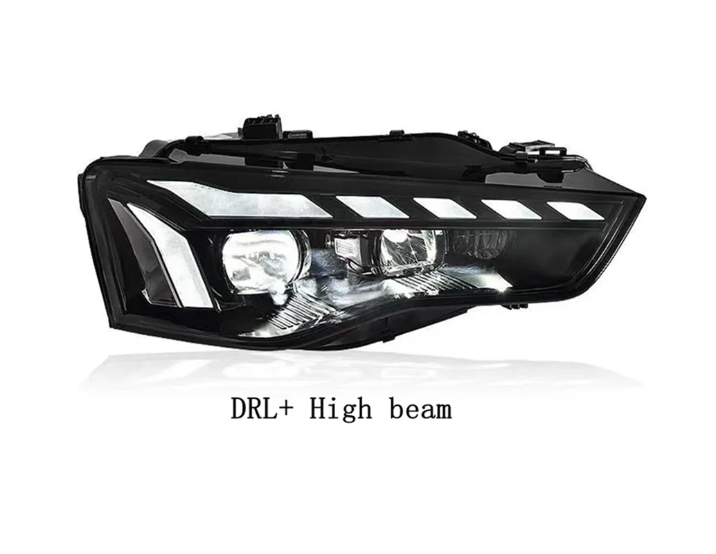 Car Lights for Audi A4 S4 2013-2016 RS4 LED Auto Headlights Assembly Upgrade 2023 Newest Style Design LHD RHD Accessories