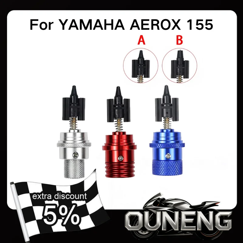 

For YAMAHA AEROX 155 TRICITY 125 150 NVX 155 NMAX 125 155 X-MAX 400 ISC IACV Motorcycle MANUAL Throttle Body Adjuster