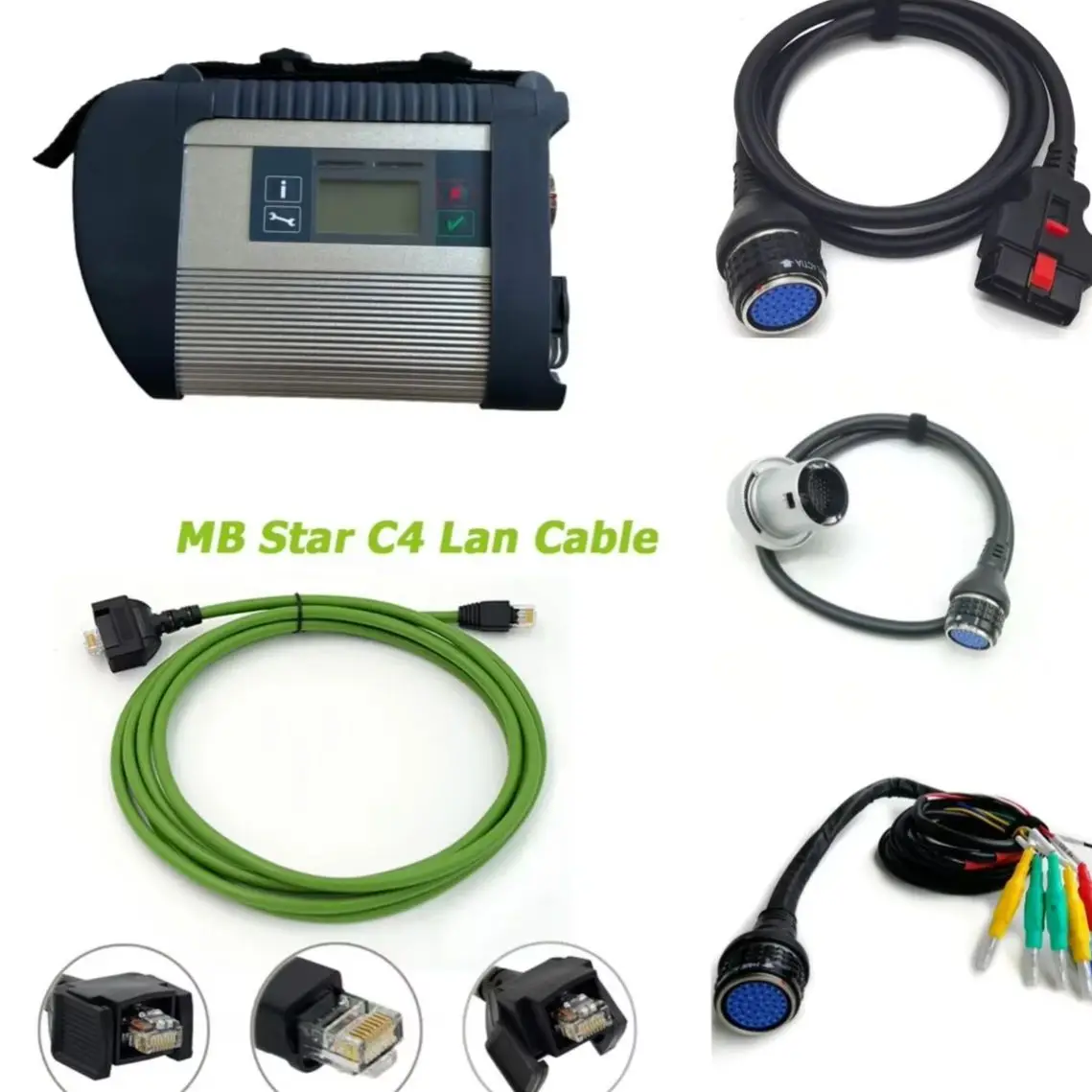 MB SATR C4 SD Compact 4 500GB HDD 03.2026v Software Win10 Diagnosis for Mercedes Car in Tablet Mainframe RC007 Touch Screen