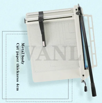 

Small desktop PVC paper cutter, heavy-duty manual A3 steel photo printing leather paper cutter
