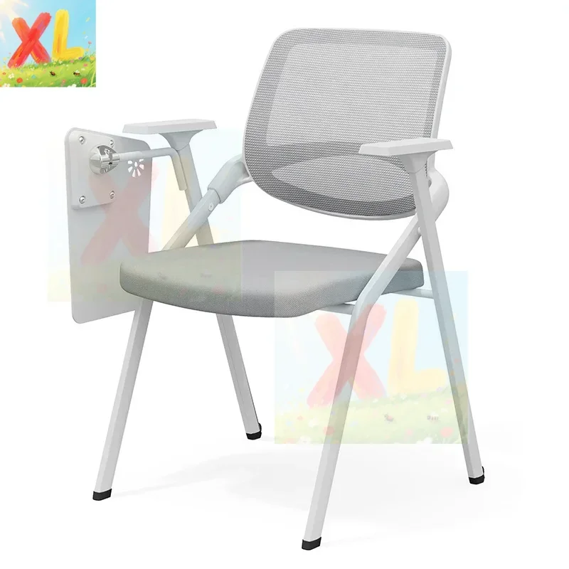 

Folding Training Chair with Table Board Conference Chair with Writing Board Press Chair School Meeting Room Folding Traini