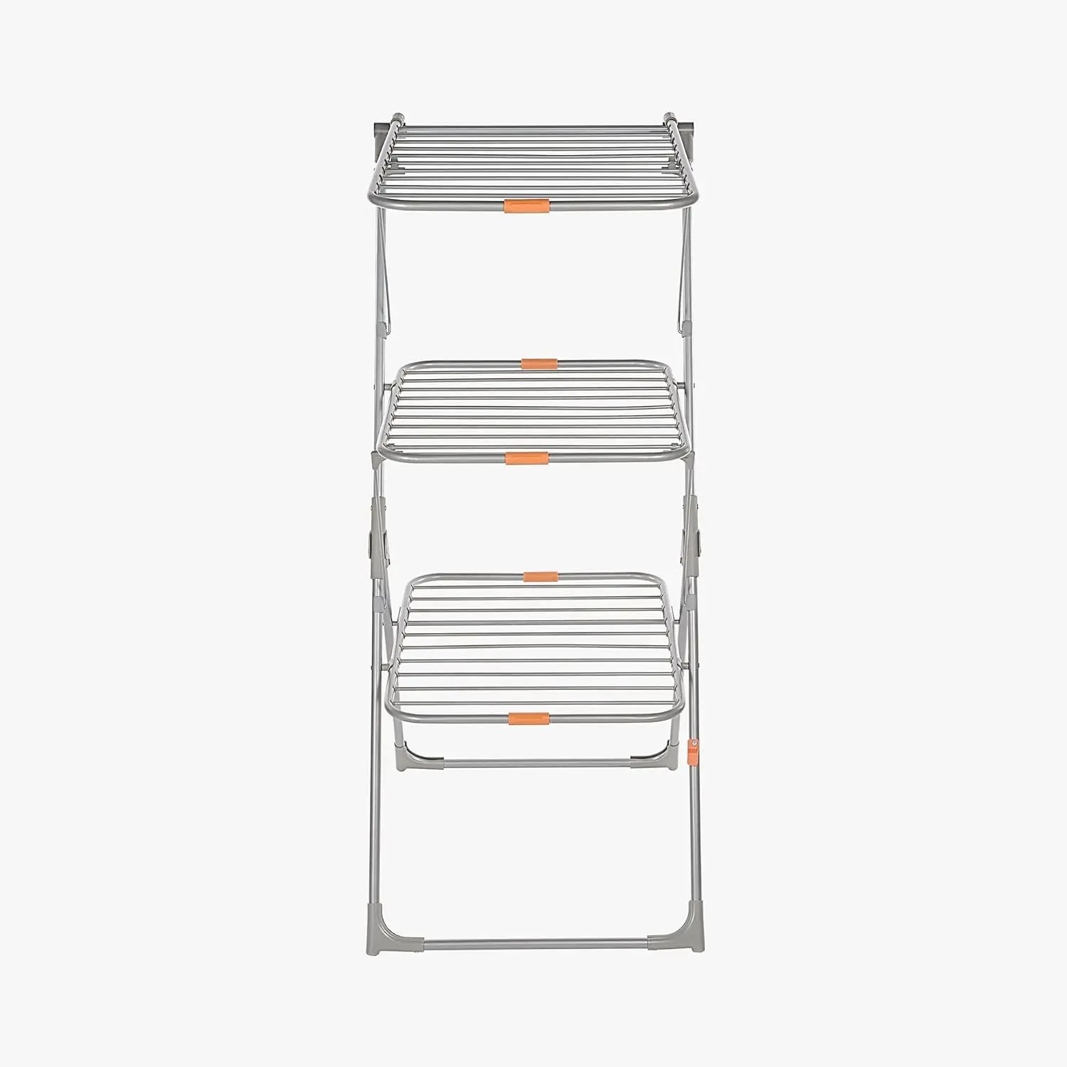 3-Tier Dryer Rack for Hanging & Air Drying Clothes, Socks, Hosiery and Towels - Space-Saving Laundry Hanger