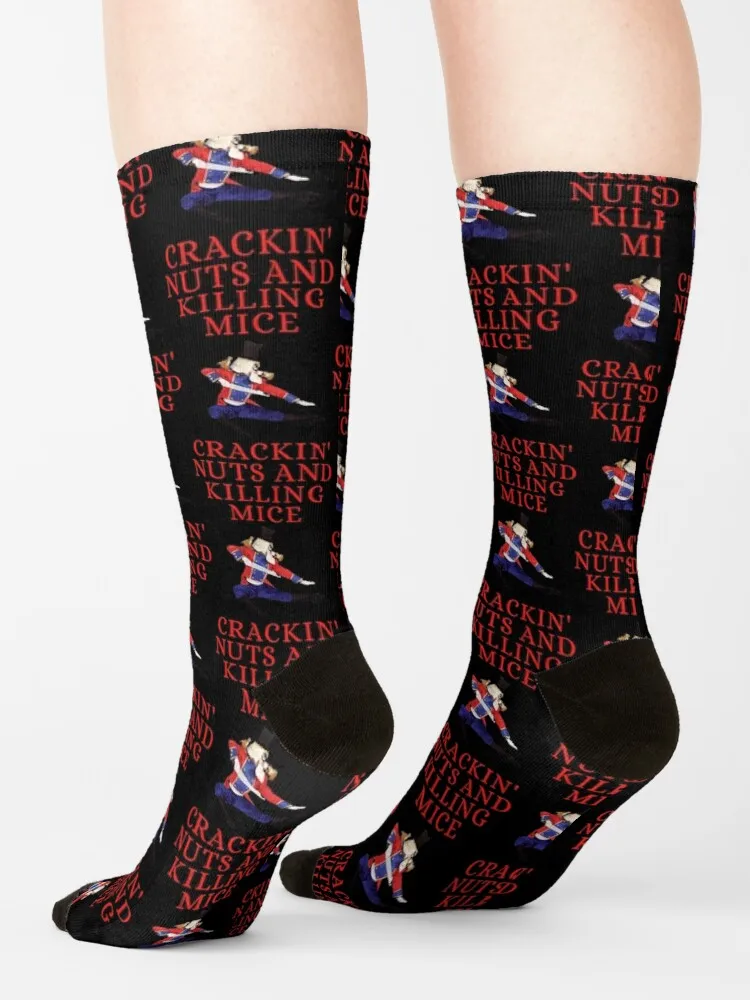 Crazy Nuts and Killing mouse Socks Happy Socks calzini a compressione donna